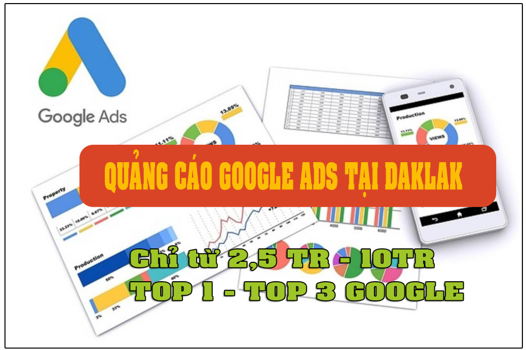 Dịch vụ quảng cáo google tại Daklak